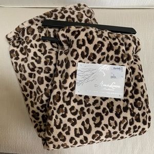 NWT Leopard Print Blanket